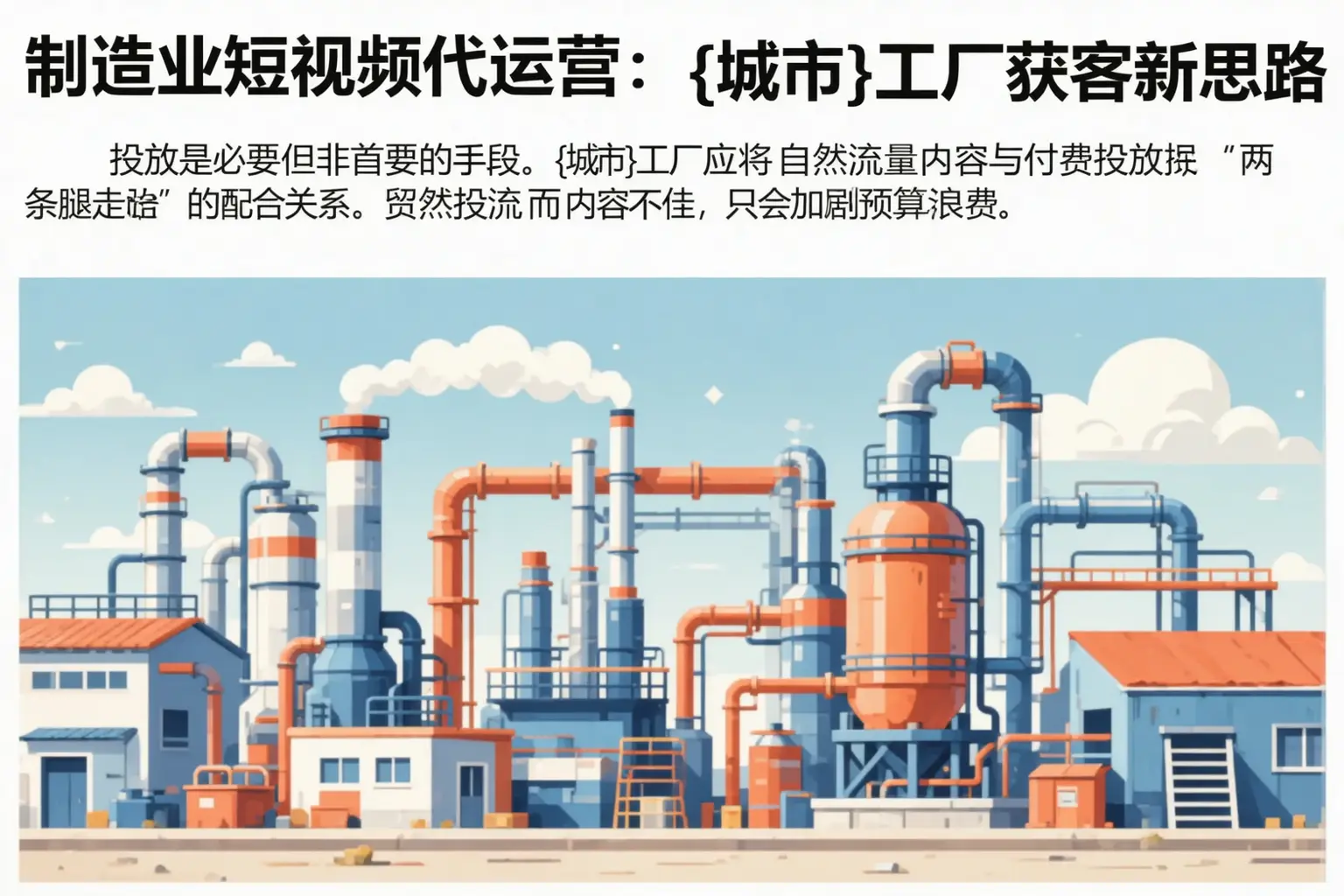 制造业短视频代运营：衡南工厂获客新思路